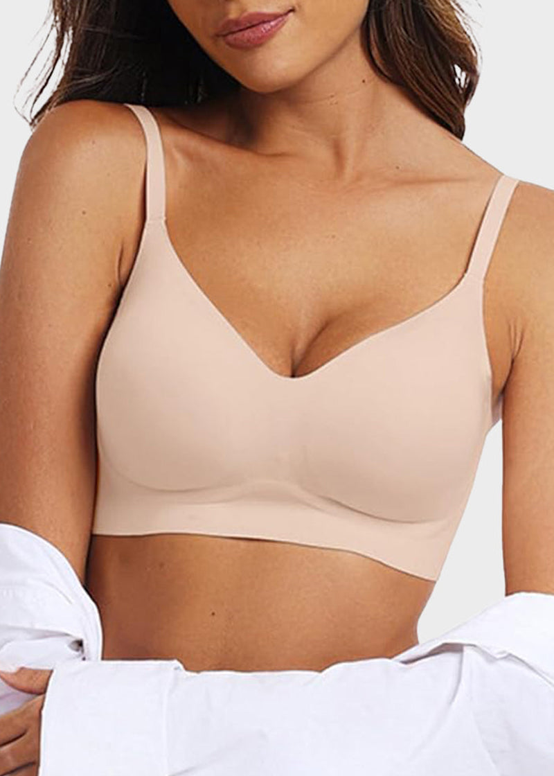 Seamless Soft Support Push Up Bra